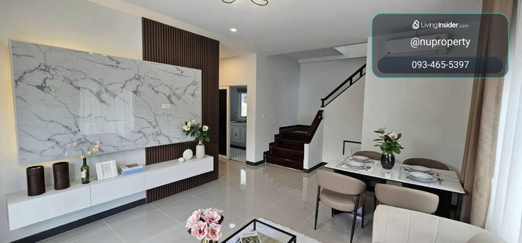 ขายบ้านเดี่ยว 4 ห้องนอน 150 ตร.ม. 50 ตร.ว. บ้านสวนร่มเกล้า- สุวรรณภูมิ