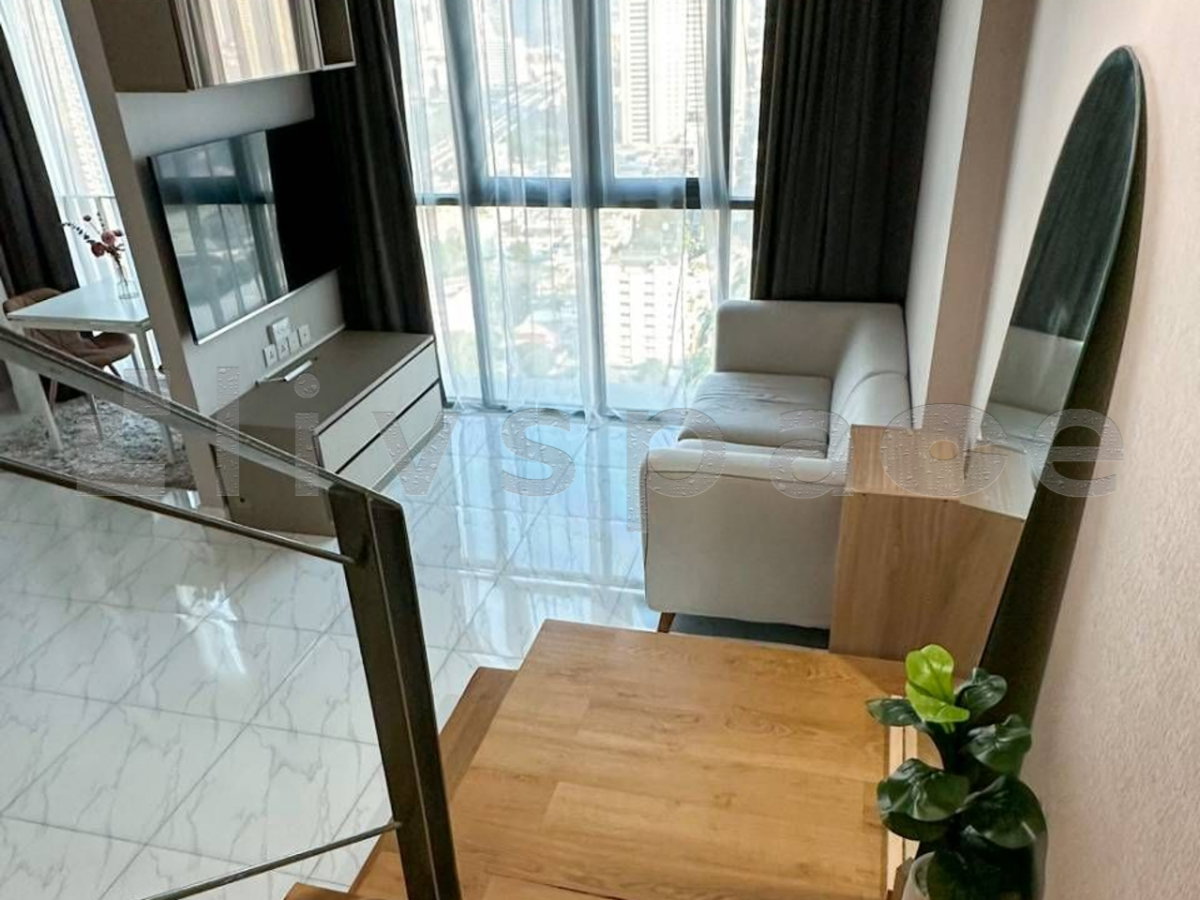 รูป ▚ L0JC29ツ ให้เช่า Ideo Mobi Sathorn 2Bed Duplex 60ตร.ม. ห้องใหญ่ 2ชั้น แต่งสวย ราคาดีมาก ติด BTS กรุงธนบุรี 0 เมตร✨ - รูปที่ 4/16