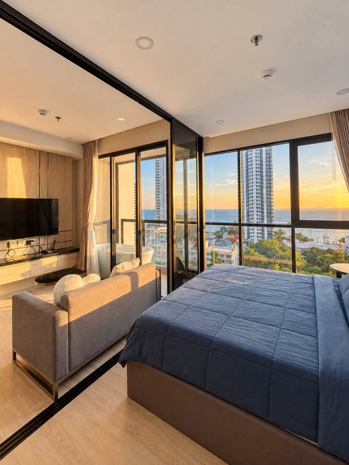รูป NEW❗️ ให้เช่าคอนโด ถ. พระตำหนัก อำเภอบางละมุง The Panora Pattaya 1 Bed - รูปที่ 10/17