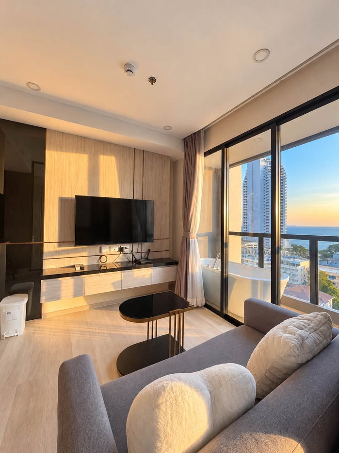 รูป NEW❗️ ให้เช่าคอนโด ถ. พระตำหนัก อำเภอบางละมุง The Panora Pattaya 1 Bed - รูปที่ 3/17