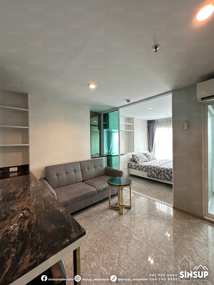 picture FOR RENT | 𝐑𝐞𝐠𝐞𝐧𝐭 𝐇𝐨𝐦𝐞 𝐁𝐚𝐧𝐠𝐬𝐨𝐧 𝐏𝐡𝐚𝐬𝐞 𝟐𝟖 High-floor unit with open view, near MRT Bang Son. Fully furnished - 3/11