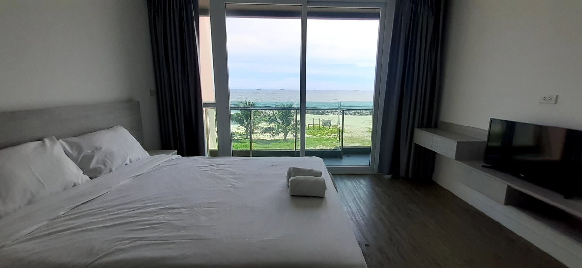 รูป The Ultimate River Beach Condo, Seaview หาดแสงจันทร์ ระยอง วิวทะเล  พื้นที่ขนาด 35ตรม ห้องดีลักซ์  ชั้น 7 - รูปที่ 32/35