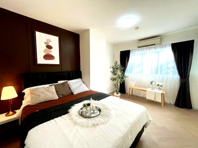 Condos for sale : For Sale: Kensington Sukhumvit 107 – Spacious Corner Unit 👍 Beautifully Decorated, Prime Bearing Location