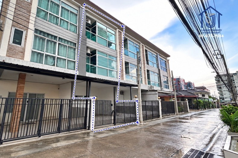 รูป ขายทาวน์โฮม 3 ชั้น ซอย รัชดาภิเษก 36 แยก 11-5 ใกล้ MRT ลาดพร้าว ม.จันทรเกษม - รูปที่ 2/16