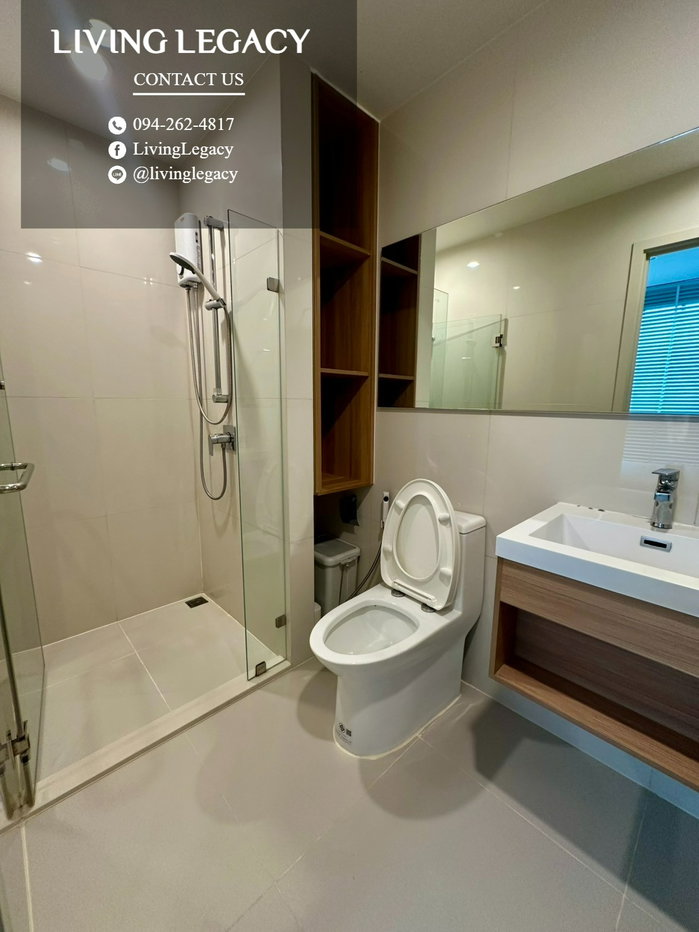 รูป TMH4JB เช่าด่วน คอนโด Nue Noble Centre Bangna 25 ตร.ม. ชั้น 5 | 1 นอน 1 น้ำ เฟอร์ครบ พร้อมอยู่ 12,000 บาท/เดือน | LINE: @livinglegacy - รูปที่ 7/7