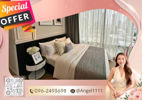 ✨🦄 Ready to Move In 🦄✨ Ashton Silom, fully furnished, and ready to go. Call 096-2493698 (ATS0009).