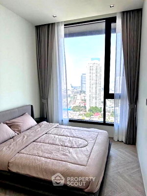 คอนโดให้เช่า : ชั้น 26 ห้องนอน 2 ห้อง Chapter Charoennakhorn - Riverside ใกล้ BTS กรุงธนบุรี (ID 2745154)