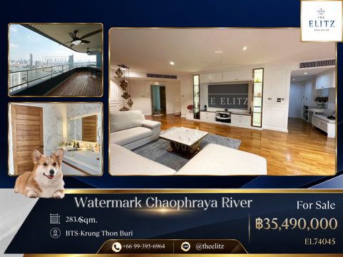 ✨ Waterfront Luxury Residence at Chao Phraya River | Serene River Views & World-class Comfort - Prestigious Lifestyle ✨