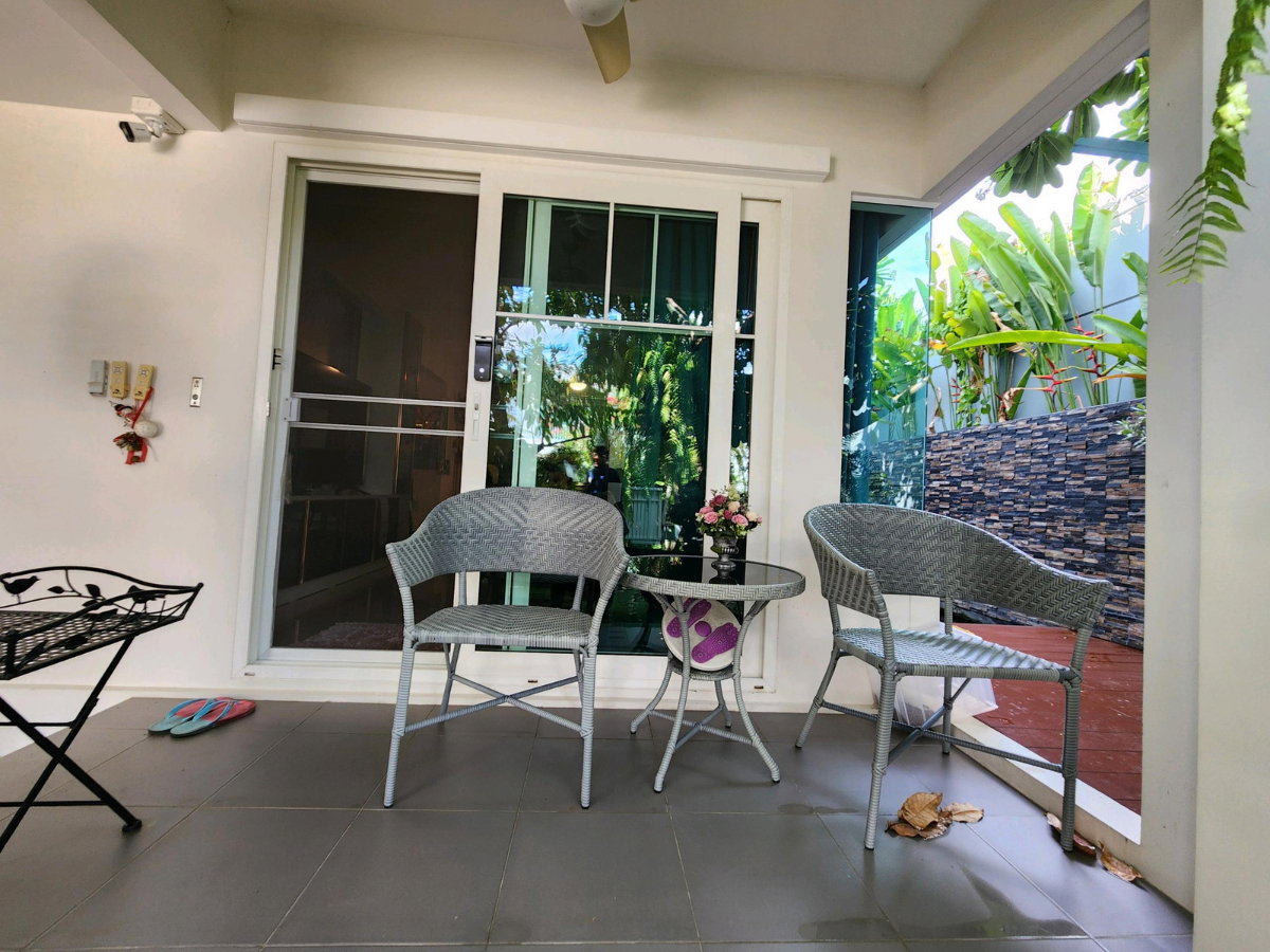 รูป ขายบ้านเดี่ยว ม.วิลลาจิโอ ปิ่นเกล้า - ศาลายา (Villaggio Pinklao - Salaya) บ้านสวย สภาพดี แปลงริม ดิน 55.9ตรวา. 3ห้องนอน 3น้ำ แต่งครบ เพียง 5.19MB - รูปที่ 53/55