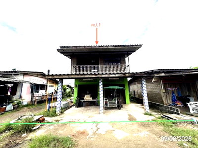 บ้านเดี่ยว นิคมหลักชัยเมืองยาง : บ้านพักคนงาน 202.4 ตร.วา เมืองระยอง ระยอง 5.3M