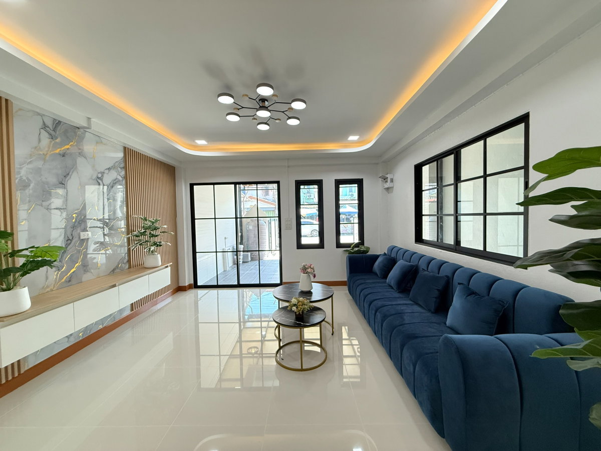 รูป บ้านเดี่ยว ทำเลดี ต้นโครงการ แต่งใหม่ หมู่บ้านอมรทรัพย์ ราคาถูก ถนนอยู่วิทยา 18 กระทุ่มราย ถนนเมน หนองจอก - รูปที่ 7/27