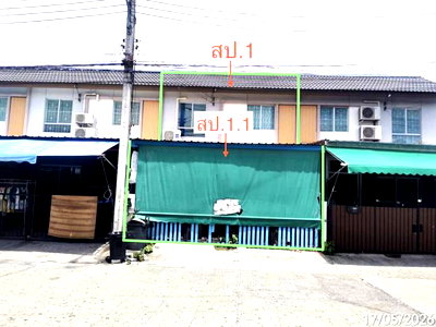 TOWN HOUSE 19.5 Sq.w. Wang Noi Phra Nakhon Sri Ayutthaya for 1.8M