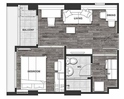 picture The Excel Groove Lasalle Condo for Sale | Corner Unit | Pool View | Near BTS - 2/12