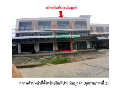 Shophouses for sale Surin Plaza : SHOP HOUSE 35.7 Sq.w. Muang Surin Surin for 2.2M