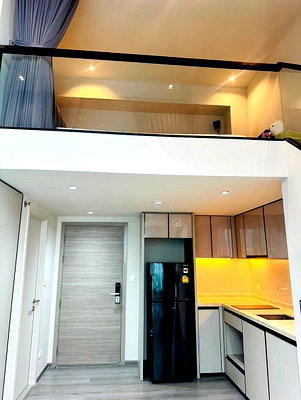 คอนโดให้เช่า : **[ปล่อยเช่า] The Reserve Phahol-Pradipat | ห้อง Loft 2 ชั้น ชั้น 21 วิวสูง โปร่งที่สุดในตึก**