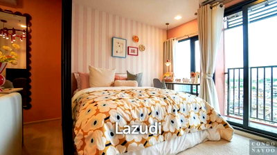 ขายคอนโด : คอนโดแต่งครบชั้น 19 วิวเมืองย่านคลองสาน กรุงเทพฯ