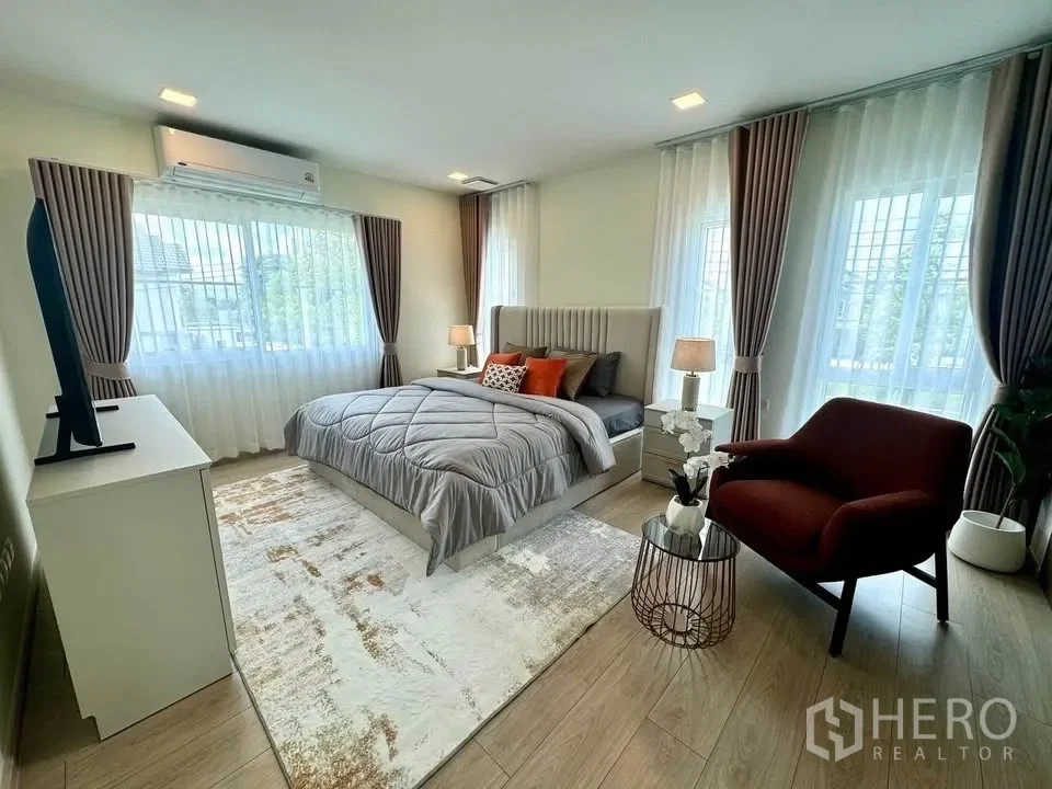 รูป ให้เช่า บ้านเดี่ยว 4 ห้องนอน Villaggio 3 Srinakarin-Bangna (หมู่บ้านที่ 3 ศรีนครินทร์-บางนา) บางแก้ว บางพลี สมุทรปราการ - รูปที่ 7/16