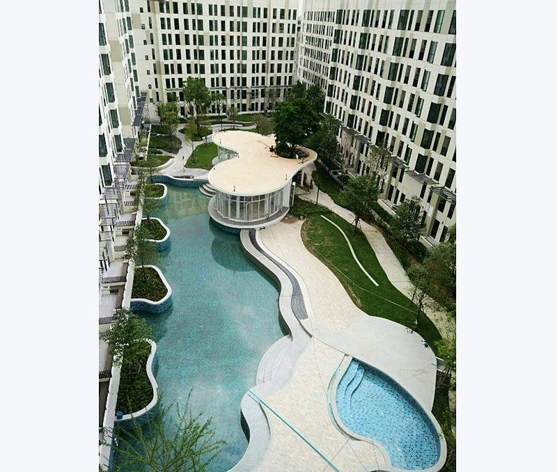 รูป สอบถามโทร : 081-455-2598 ให้เช่า คอนโด ยูนิโอ สุขุมวิท 72 เฟส 1 ใกล้ BTS แบริ่ง 23 ตารางเมตร ห้องสตูดิโอ ชั้น4 ตกแต่งครบ - รูปที่ 8/12