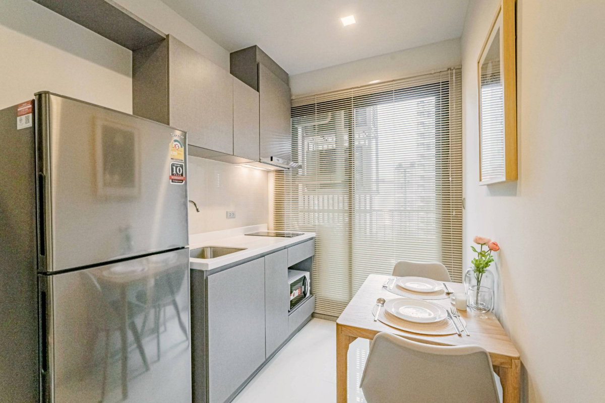 รูป ให้เช่า ✨Life Asoke Hype✨ 1 ห้องนอน ขนาด 30 ตรม ห้องสวย 😍ใกล้ MRT พระราม 9🚆 - รูปที่ 4/10