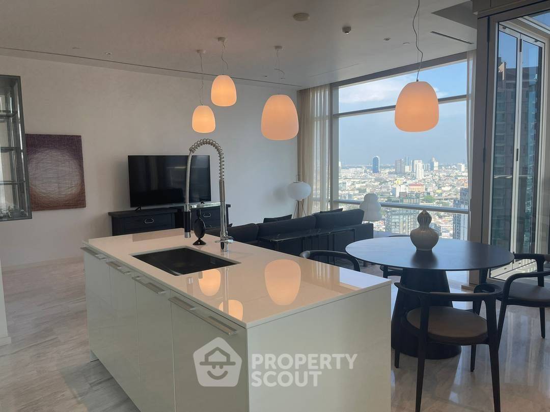 รูป ห้อง 2 ห้องนอน ชั้น 24 ขนาด 123 ตร.ม. ที่ Four Seasons Private Residences Bangkok ใกล้ BTS สะพานตากสิน (ID 3365537) - รูปที่ 5/12