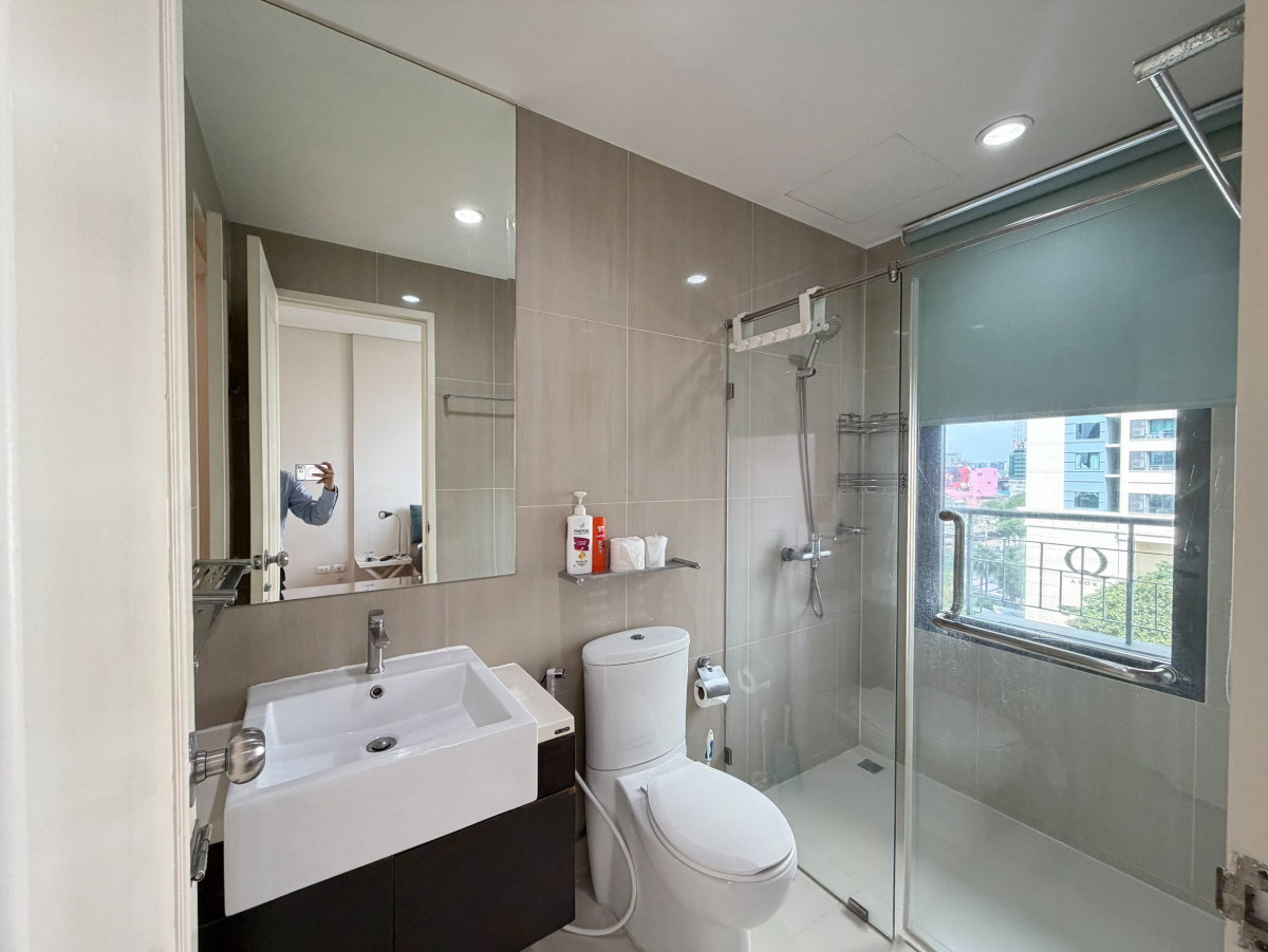 รูป ให้เช่า Villa Asoke — 1 ห้องนอน | MRT เพรชบุรี | Fully Furnished  [GTN-1031] - รูปที่ 10/11