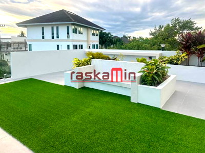 Houses for sale Bang Lamung Chonburi : Modern Pool Villa for Sale – 4 Bedrooms, Pattaya