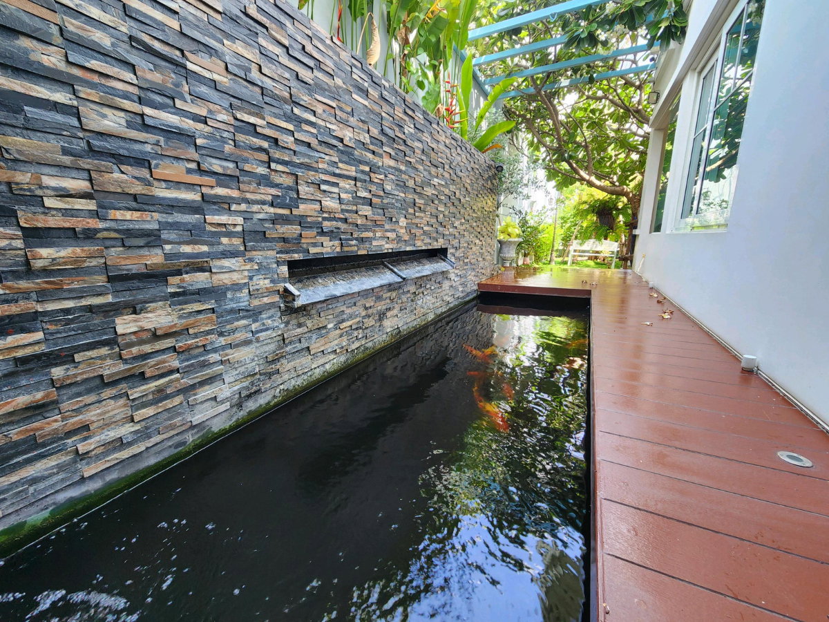 รูป ขายบ้านเดี่ยว ม.วิลลาจิโอ ปิ่นเกล้า - ศาลายา (Villaggio Pinklao - Salaya) บ้านสวย สภาพดี แปลงริม ดิน 55.9ตรวา. 3ห้องนอน 3น้ำ แต่งครบ เพียง 5.19MB - รูปที่ 11/55