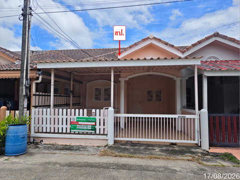 TOWN HOUSE 25.5 Sq.w. Muang Rayong Rayong for 1.3M