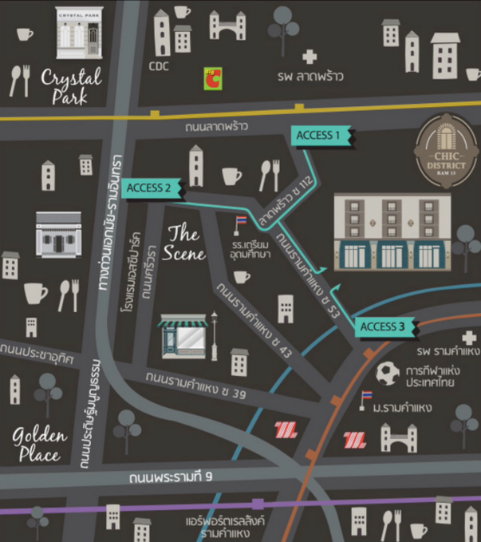 picture For rent Home Office Chic Didtrict Ram 53, 240Sqm 【Line: Yosita828】 - 3/3