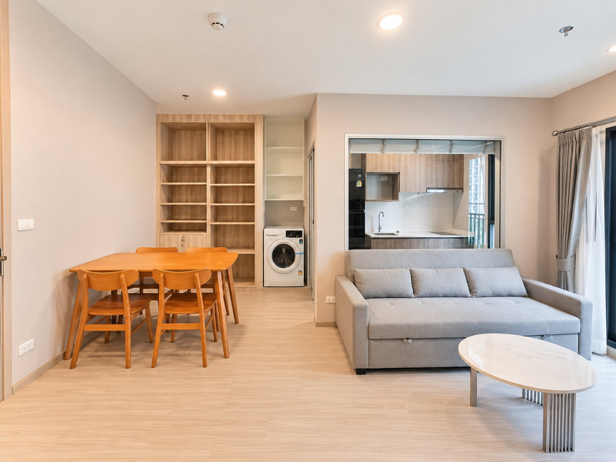 รูป 🔥 ห้ามพลาด แต่งใหม่ทั้งห้อง 🏠 2 Bedrooms | 2 Bathrooms | 62 ตร.ม. อาคาร A ใกล้รถไฟฟ้า 💰 35,000 บาท/เดือน (ต่อรองได้) - รูปที่ 3/20