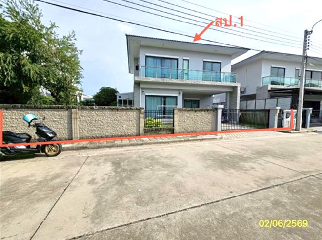 รูป บ้านเดี่ยว 68.5 ตร.วา บ้านริมสวน ซีนเนอรี่ บางนา-สุวรรณภูมิ บางพลี สมุทรปราการ 8M - รูปที่ 1/15