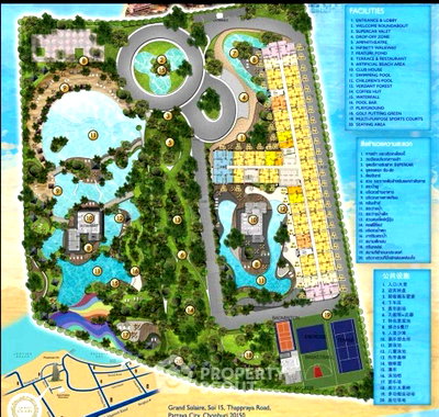 Condos for sale : 32nd-Floor 1-BR Condo At Grand Solaire Pattaya For Sale (ID 3366040)