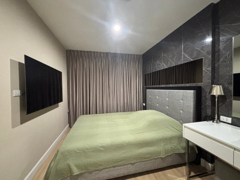 P-57139 For Sale The Nest Sukhumvit 22 | 33 sq.m. | 2nd Floor Building A | Garden View | Fully Furnished 📞 Line ID: @easythaihome | 085-592-2897