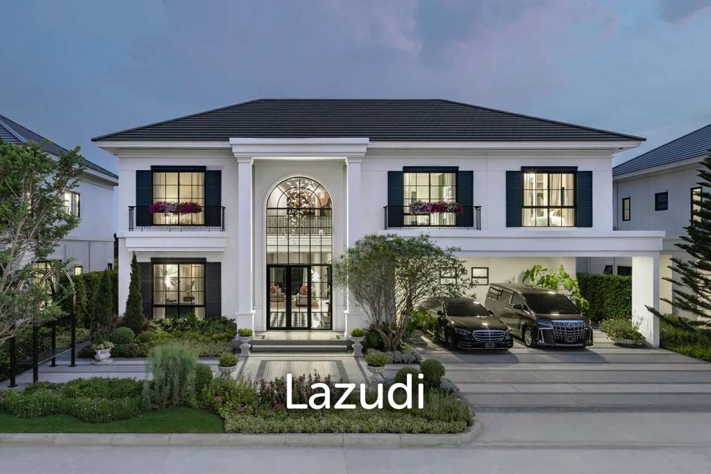 รูป บ้านเดี่ยว 2 ชั้น 249 ตร.ม. ดอนเมือง พร้อมสวนส่วนตัว - รูปที่ 1/26