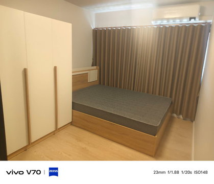 ห้องใหม่✅ ให้เช่า คอนโด “Mori” เมืองทองธานี ติดอิมแพค พร้อมเฟอร์นิเจอร์ มีเครื่องซักผ้า❤️