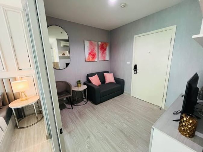 1-bed condo for rent, 28.8 sqm, Aspire Ngamwongwan