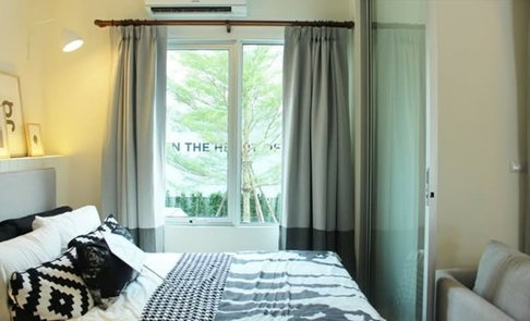 P-57189 Condo For Rent! Chapter One Eco Ratchada - Huaikwang near MRT Huai Khwang | Fully Furnished, Move-in Ready Line@easythaihome 085-592-2897