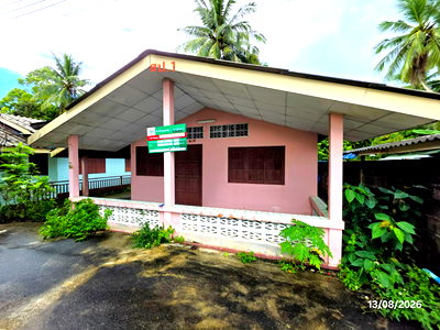 บ้านเดี่ยว สุราษฎร์ธานี : บ้านเดี่ยว 336 ตร.วา บ้านนาสาร สุราษฎร์ธานี 6.3M