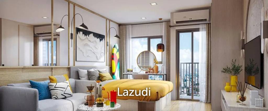 รูป คอนโดใหม่ชั้น 19 วิวเมือง ใกล้ BTS คลองสาน 34.89 ตร.ม. - รูปที่ 1/13