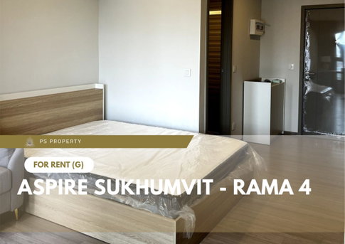 For Rent 📍 Aspire Sukhumvit - Rama 4 📍 Near BTS Phra Khanong; fully furnished and equipped with all appliances.