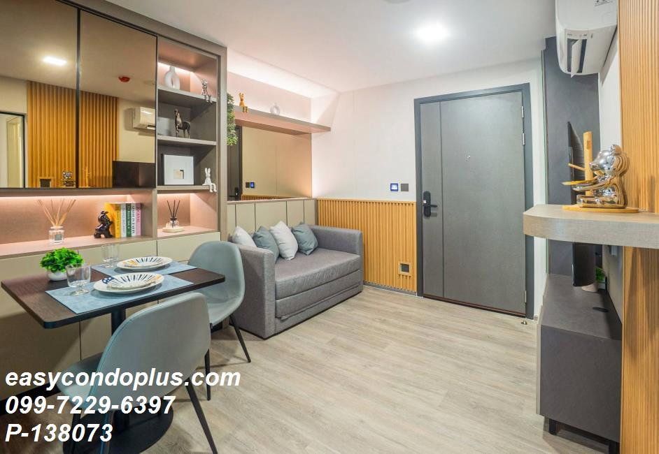 รูป 💥 [ 𝐏-𝟏𝟑𝟖𝟎𝟕𝟑 ] FOR RENT : Atmoz Palacio Ladprao Wanghin แต่งครบ! ใกล้ MRT ลาดพร้าว 𝟏𝟔,𝟎𝟎𝟎 บาท/ด. | Line @easycondoplus | 099-229-6397 - รูปที่ 4/9