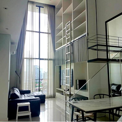Condos for sale : [ For Sale ] Villa Asoke — 2 Bedroom | MRT Phetchaburi | Fully Furnished [GTN-0995]