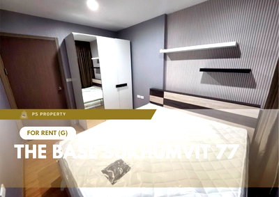 Condos for rent : For Rent ✨ The Base Sukhumvit 77 ✨ Fully furnished and equipped with appliances; near BTS On Nut.