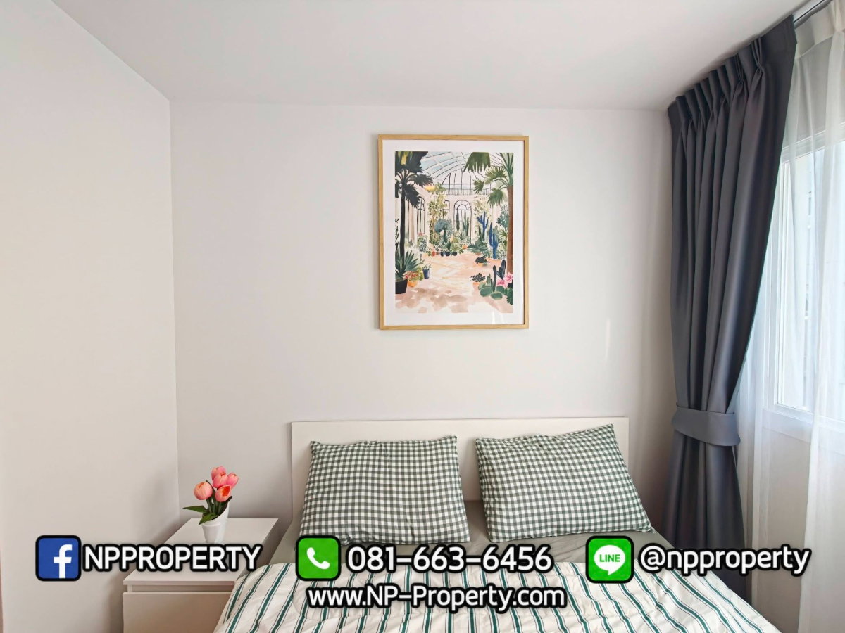 รูป 💰 เช่าเพียง 7,000 บาท/เดือน  🏢 คอนโด EARN อมตะนคร พร้อมเครื่องซักผ้า - รูปที่ 10/19