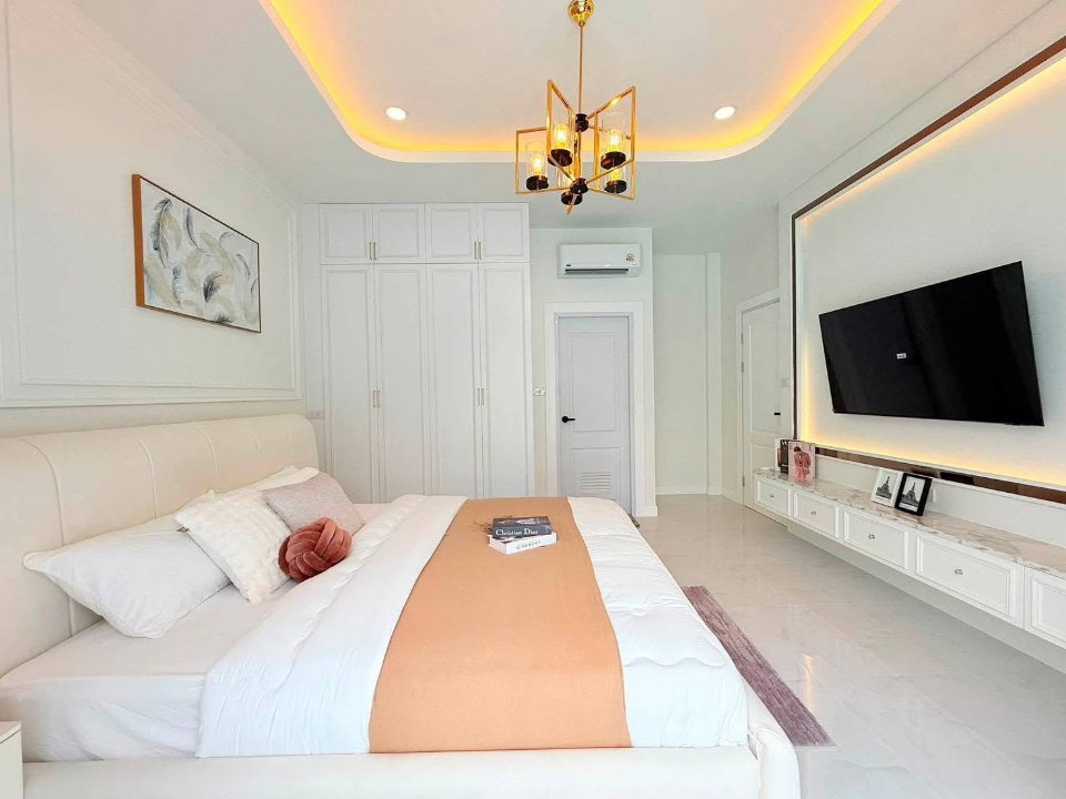 รูป NEW❗️ ประกาศขายบ้าน ในโครงการหมู่บ้านพัทยาทรอปิคอล 2 บ้านพูลวิลล่า 3 Bed - รูปที่ 6/33