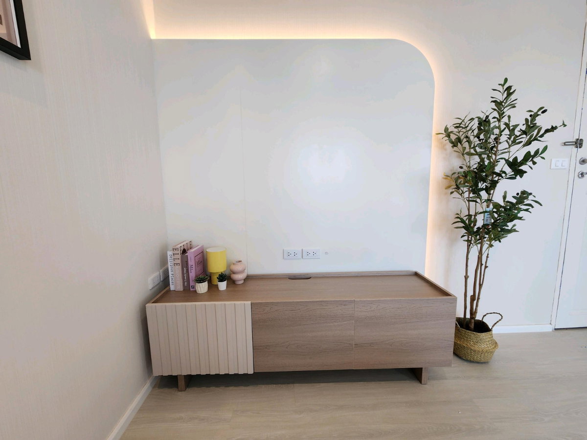 รูป คุ้มที่สุดในรัชดา! ห้องแต่งสวยตรงปก 39 ตร.ม. 1ห้องนอน1รับแขก พร้อมอยู่เพียง 2.1 ล้าน 💥 ลากกระเป๋าพร้อมเข้าอยู่ได้เลย! ชั้น 5 ทำเลดี - รูปที่ 9/27