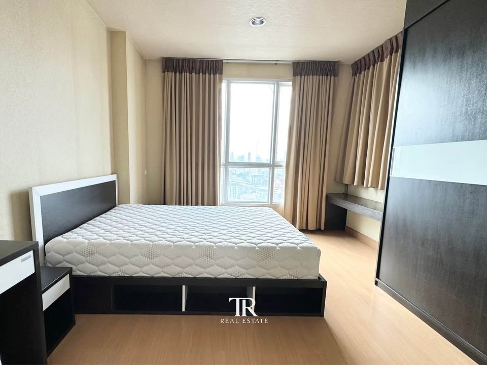 รูป ให้เช่า Life Ratchada - Huai Khwang | 1 ห้องนอน | 41 ตร.ม. | ชั้น 18 | รัชดา-ห้วยขวาง | 💰15,000 บาท/เดือน | LINE: @944hjngx | รหัสทรัพย์: UE0094 - รูปที่ 4/10
