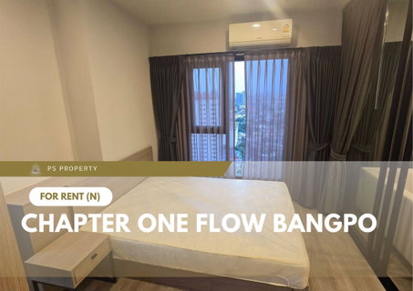 รูปภาพ ให้เช่า 📍 Chapter One Flow Bangpo 📍 เฟอร์นิเจอร์ และ เครื่องใช้ไฟฟ้าครบ ใกล้ MRT บางโพ