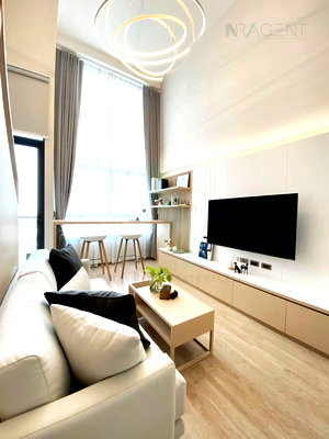 Condos for rent : For Rent Condo IDEO NEW RAMA 9 Building 1, Floor 21,Duplex, Room size 37 sqm