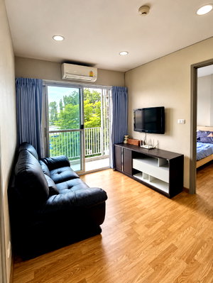 คอนโดให้เช่า : ปล่อยเช่า BE Condo ใกล้ ม.กรุงเทพ | 2 ห้องนอน 40 ตร.ม.  13,000 บาท/เดือน